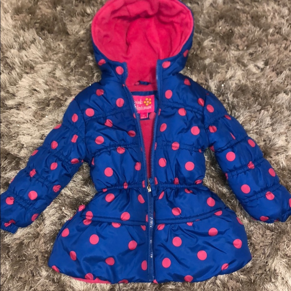 Girl rain jacket